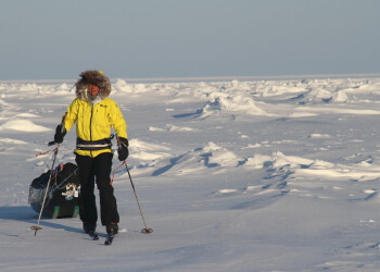 Evelyne Binsack auf Expedition