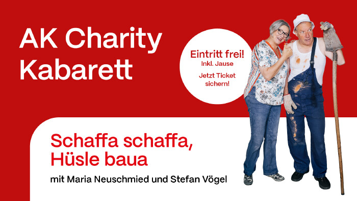 Maria Neuschmied und Stefan V&ouml;gel in Arbeitskleidung