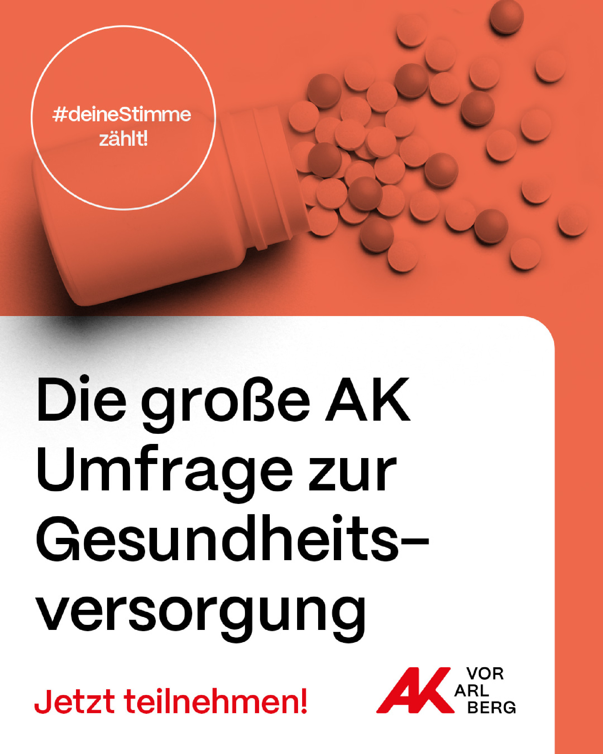 Gesundheitsumfrage 2023 © AK Vorarlberg