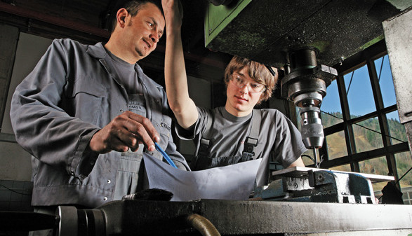 Mechanikerlehrling © Ludwig Berchtold, Fotograf Mechanikerlehrling © Ludwig Berchtold, Fotograf