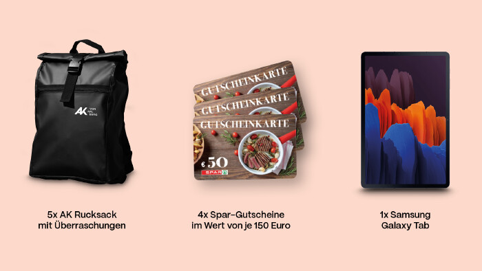 Gewinne - AK Service-Gewinnspiel