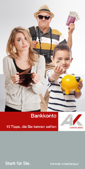 15 Tipps zum Bankkonto © www.shutterstock.com, AK Vorarlberg