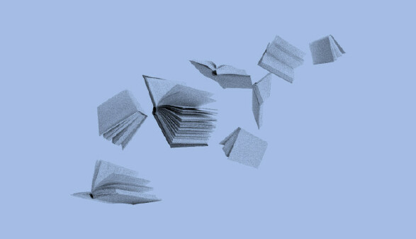 Fliegende Bücher, Symbolfoto