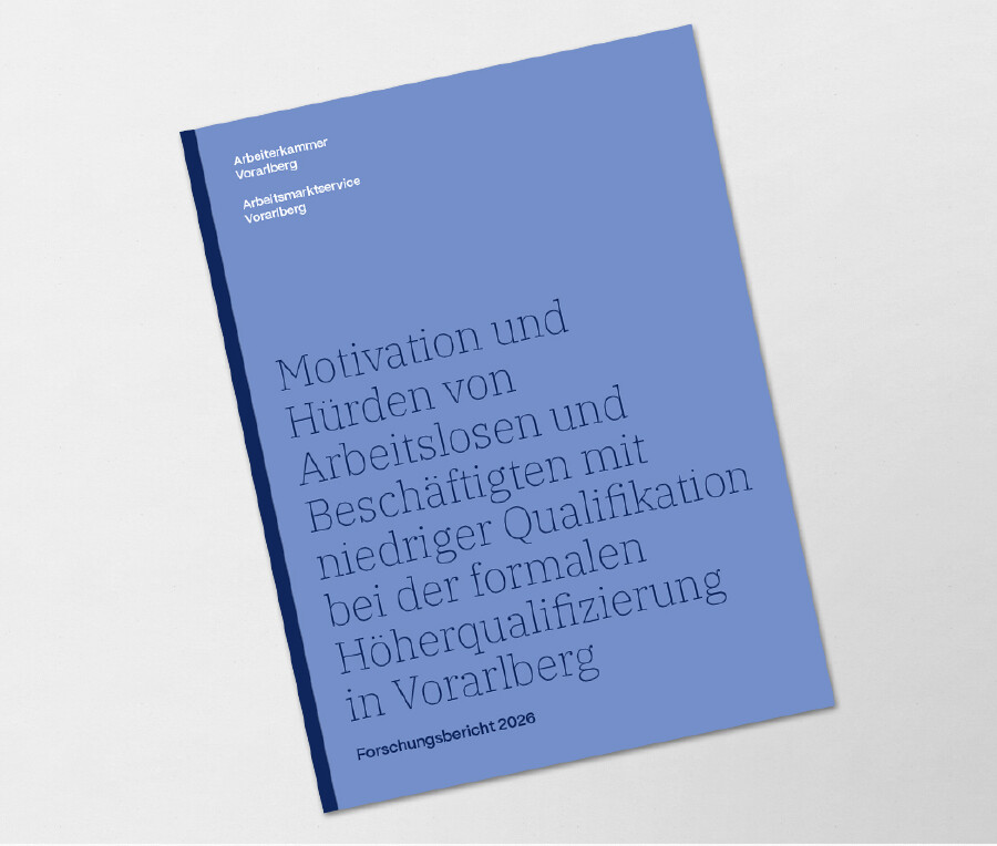 Motivation und Hürden von Arbeitslosen und Besch&auml;ftigten mit niedriger Qualifikation bei der formalen H&ouml;herqualifizierung in Vorarlberg