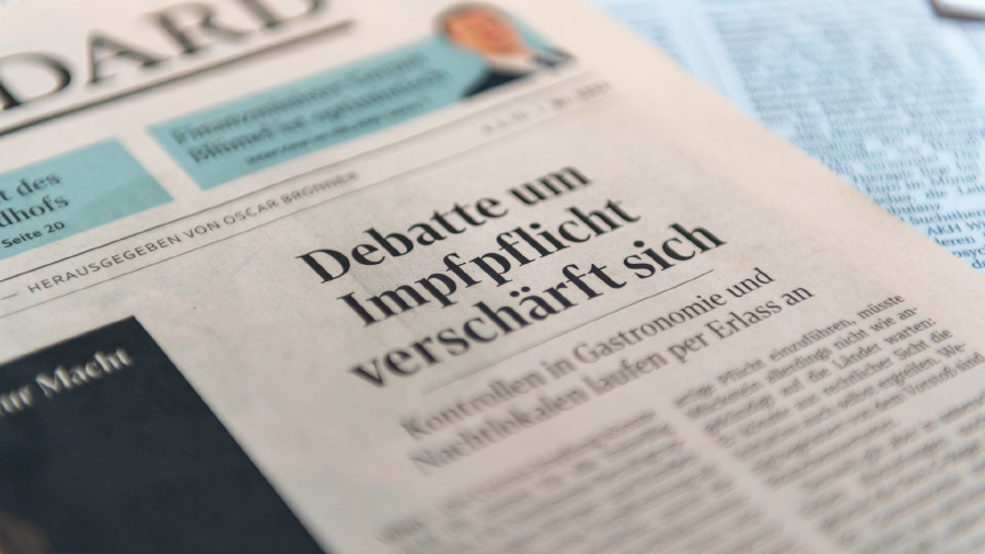 Debatte um Impfpflicht verschärft sich © AK Vorarlberg, Jürgen Gorbach