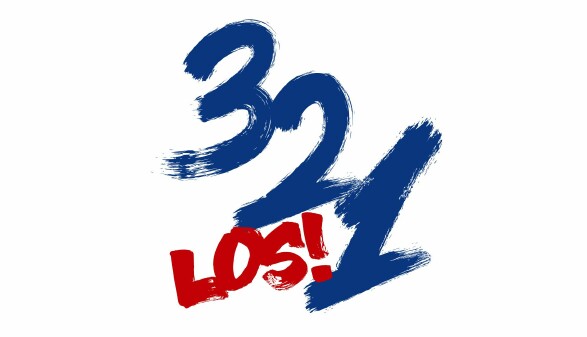 Coverbild des AK Magazins Ausgabe 2; Text: 3,2,1 &ndash;&nbsp;Los!