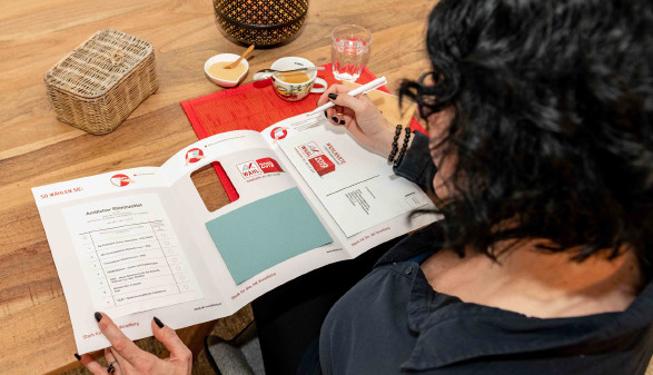 Die Briefwahl ist ganz einfach. © AK Vbg Wahlunterlagen zur AK-Wahl 2019 © AK Vbg