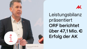 AK im ORF: „Vorarlberg heute“ berichtet über Millionen-Erfolge