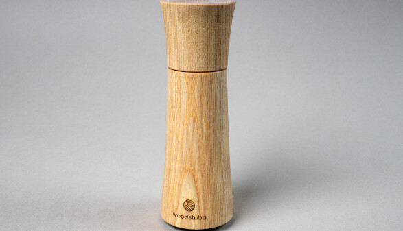 handgedrechselte Pfefferm&uuml;hle