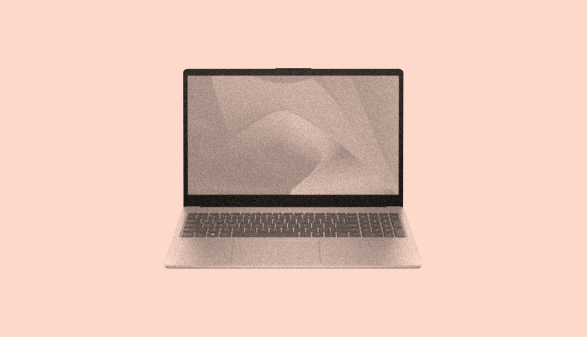 Illustration eines Laptops