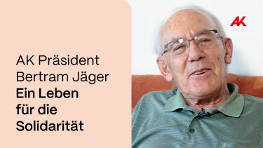 Alt AK Präsident Bertram Jäger © AK Vorarlberg