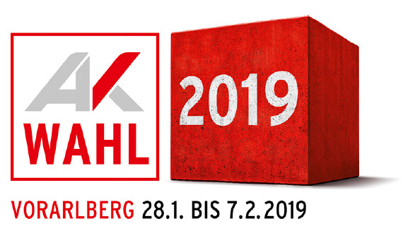 Logo zur AK-Wahl 2019 © AK