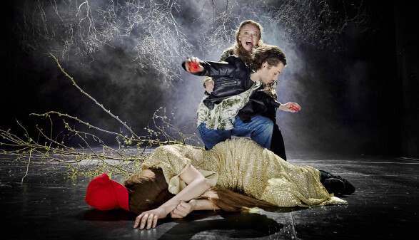 Szene aus dem Theaterst&uuml;ck "Faust"