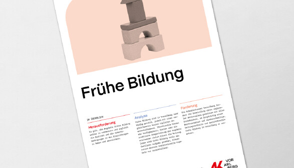 AK Policy Paper: Fr&uuml;he Bildung