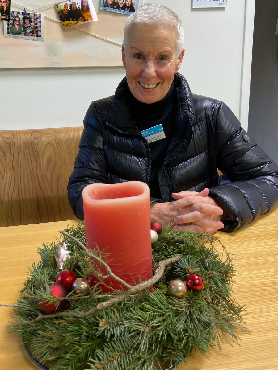 Hospizbegleiterin Margit Müller-Bischof verbringt die Weihnacht in Bereitschaft. Für sie ist die Begleitung Sterbender ein Geschenk.