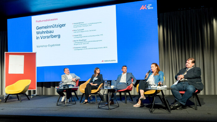 Podiumsdiskussion gemeinnütziger Wohnbau