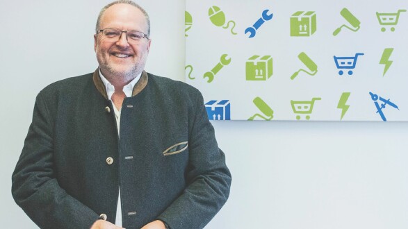 Portrait AZV Geschäftsführer Ernst Schmid