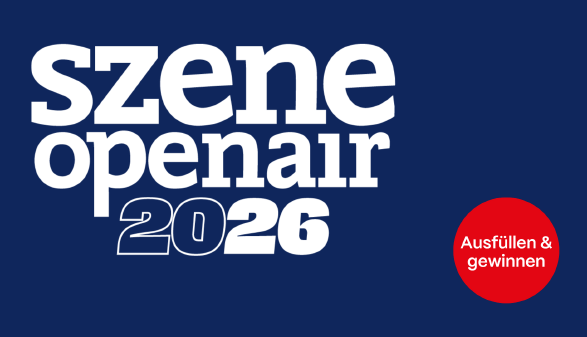 Banner: Szene Openair 2026 &ndash; Ausf&uuml;llen und gewinnen