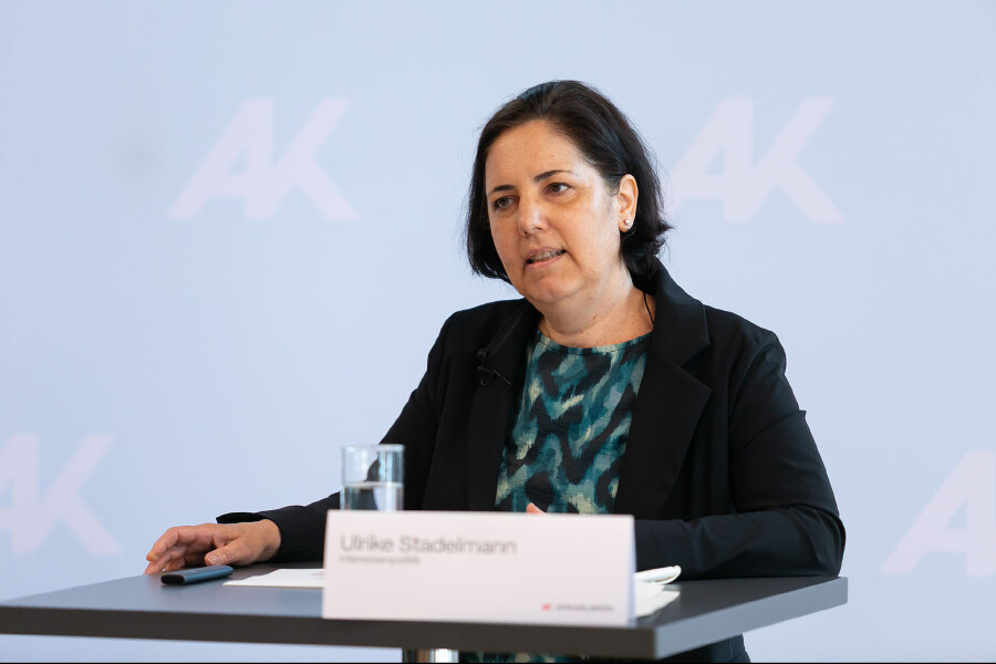 AK Wohnbau-Expertin Dr. Ulrike Stadelmann © Dietmar Mathis AK Wohnbau-Expertin Dr. Ulrike Stadelmann