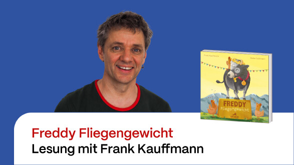 Portrait Frank Kauffmann und Buch "Freddy Fliegengewicht"