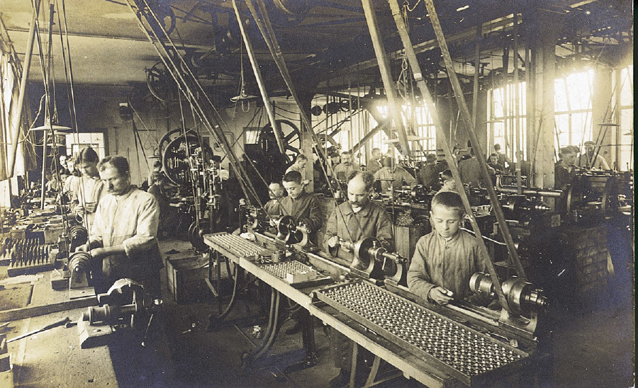 Kinderarbeit in den Rüsch-Werken Dornbirn © Stadtarchiv Dornbirn
