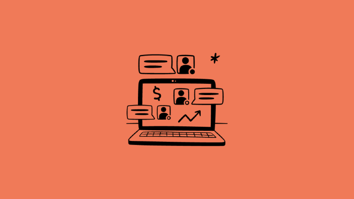 Laptop mit verschiedenen Grafiken