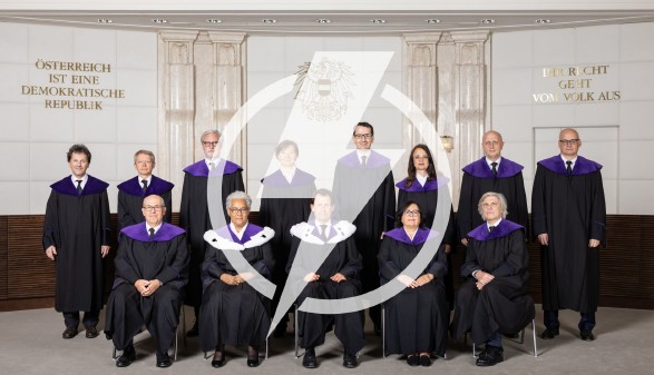 Die Mitglieder des Verfassungsgerichtshofes (2021) © Maximilian Rosenberger, VfGH