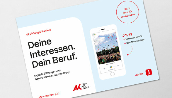 Jopsy - Flyer zur App